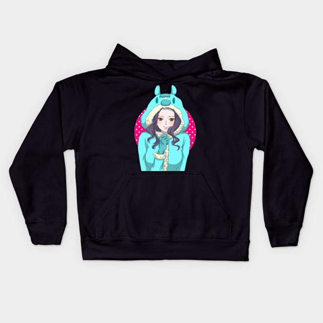 Nico Robin One Piece Fashion Kids Hoodie by KDungUniversal